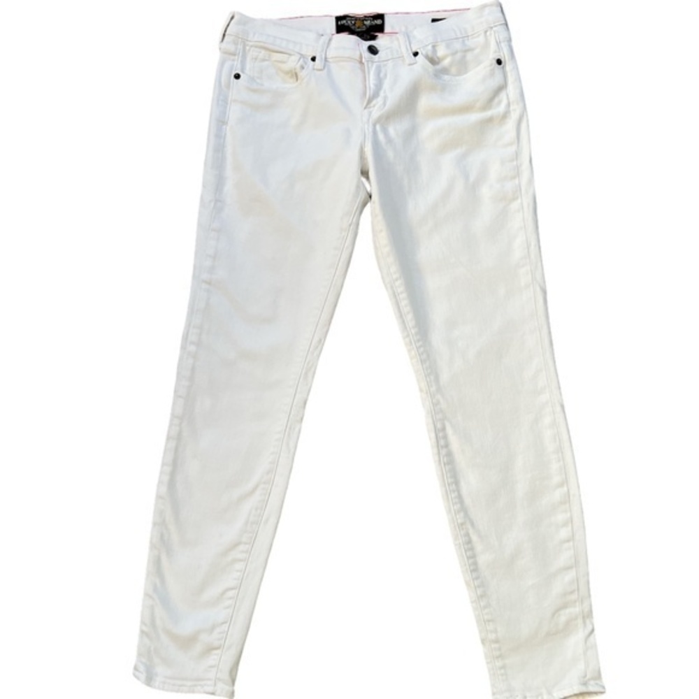Lucky Brand White‎ Charlie Skinny Jeans Sz. 8